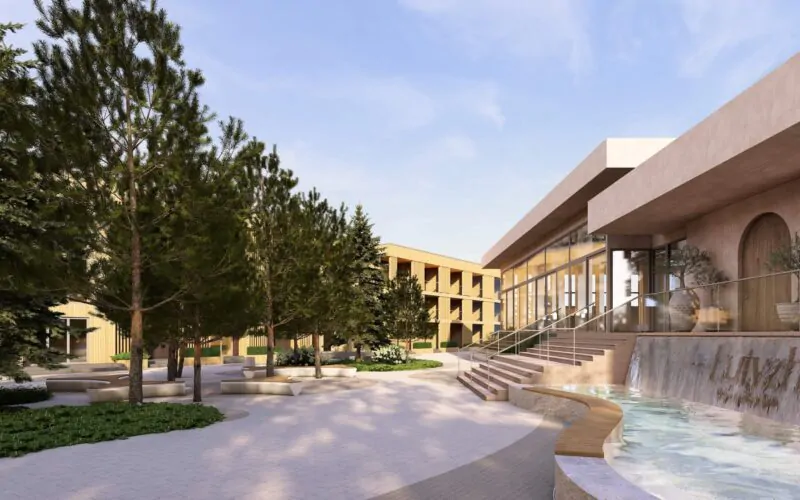 Проєкт благоустрою та озеленення території WELLNESS & SPA Lyutyzh 3