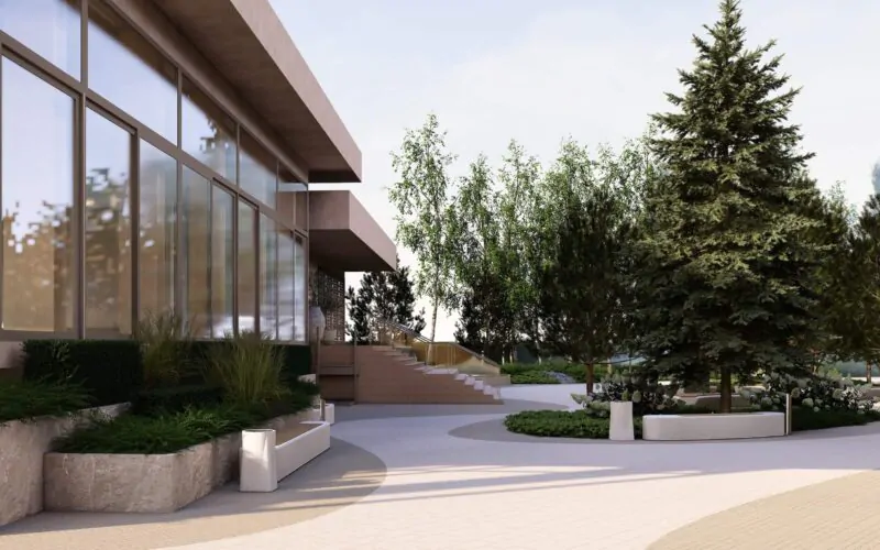 Проєкт благоустрою та озеленення території WELLNESS & SPA Lyutyzh 4