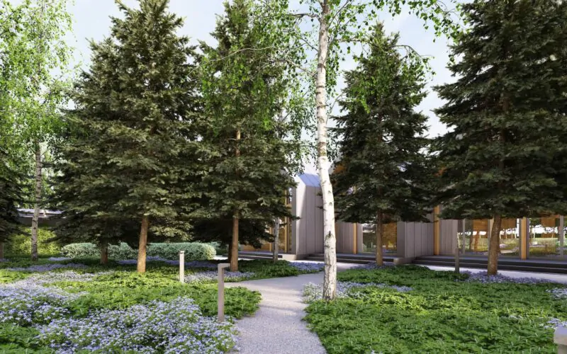 Проєкт благоустрою та озеленення території WELLNESS & SPA Lyutyzh 8