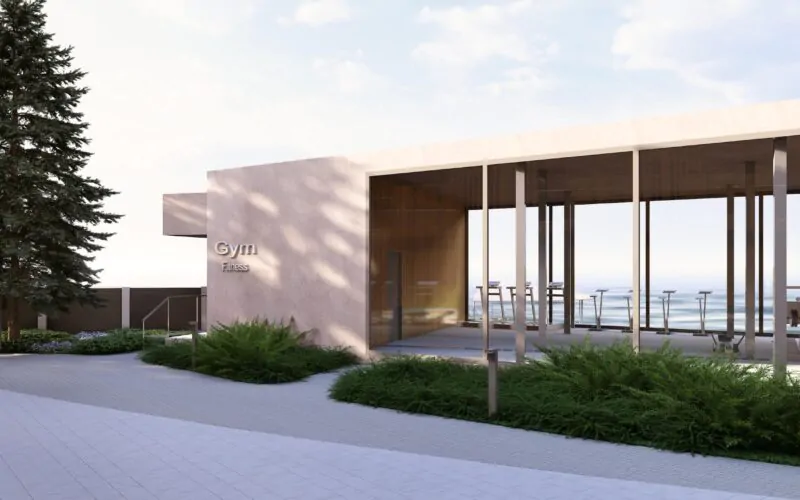 Проєкт благоустрою та озеленення території WELLNESS & SPA Lyutyzh 23